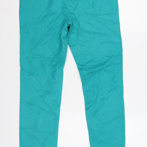 Ecru Women’s Blue UK 8 Slim Tapered Cotton Trousers