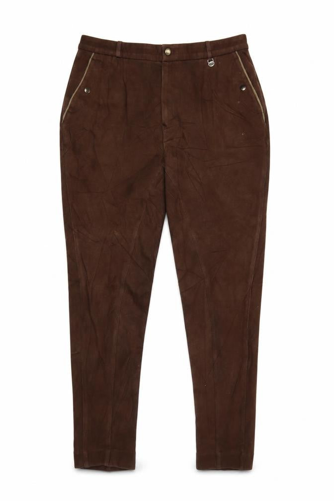 Requisite Women’s Brown Cotton Stretch Riding Trousers Size 36 Pockets