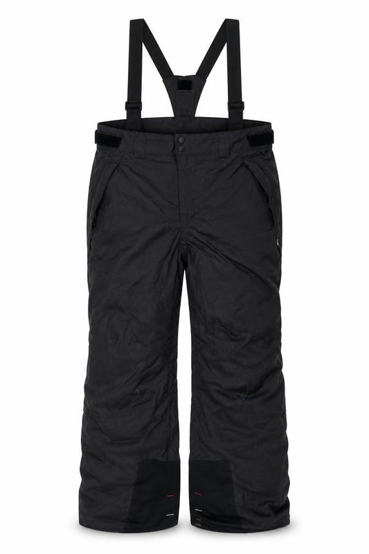 Wedze Men’s Black M Snow Ski Trousers Braces Insulated Waterproof