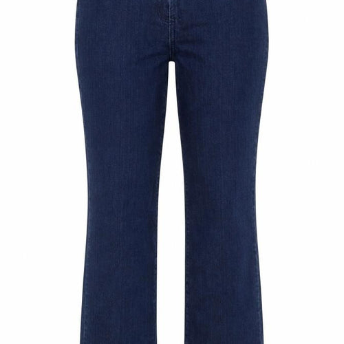 David Emanuel Women’s Blue Bootcut Stretch Jeans UK 14 Dark Wash