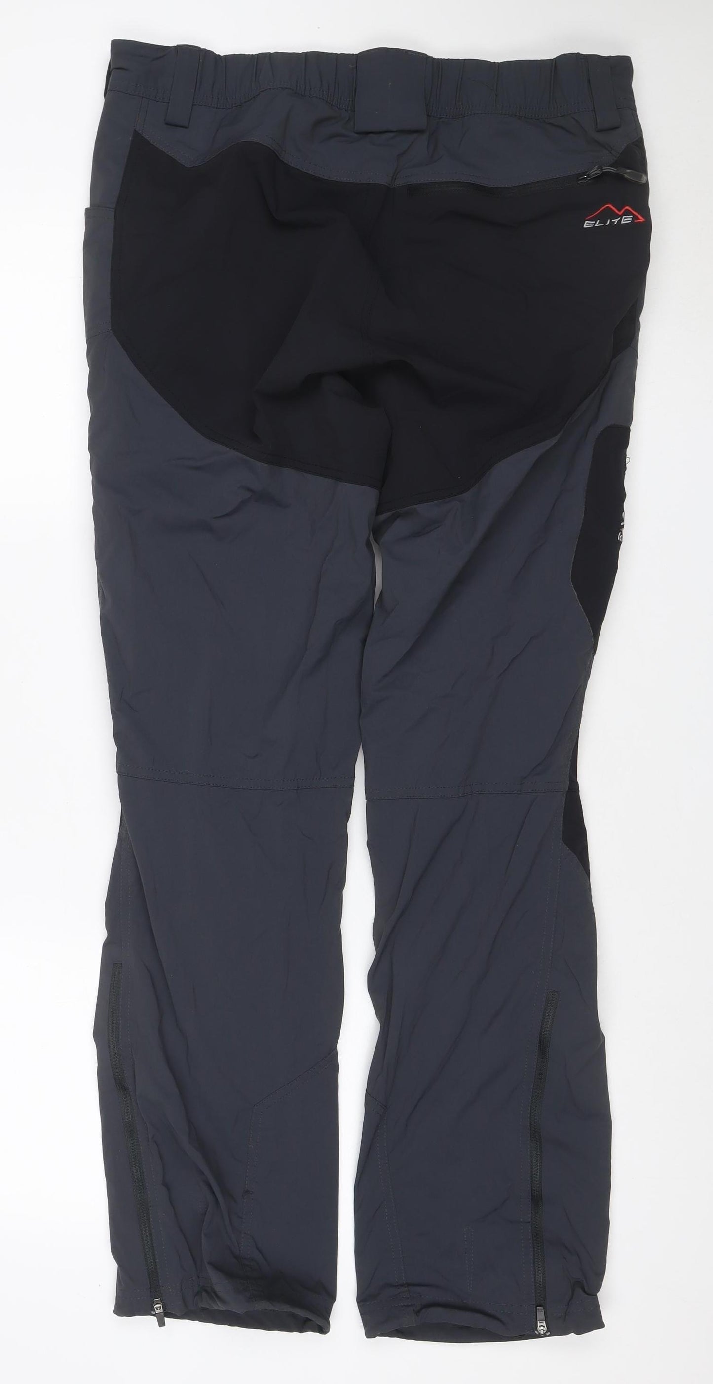 Karrimor Men's Blue XL Snow Ski Trousers Adjustable Waist Ankle Zip