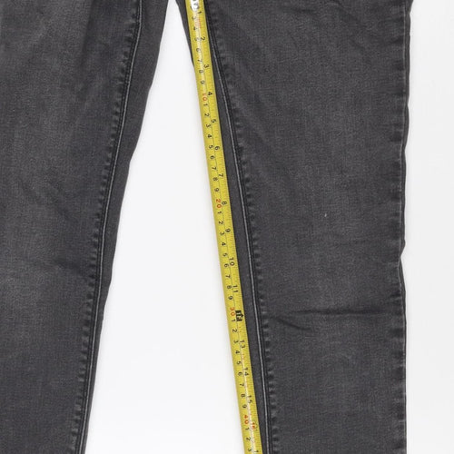 Primark Women’s Black Slim Straight Stretch Jeans UK 10