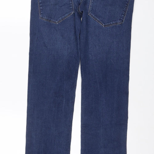 Dunnes Stores Women’s Blue UK 12 Straight Leg Stretch Jeans 30W 30L