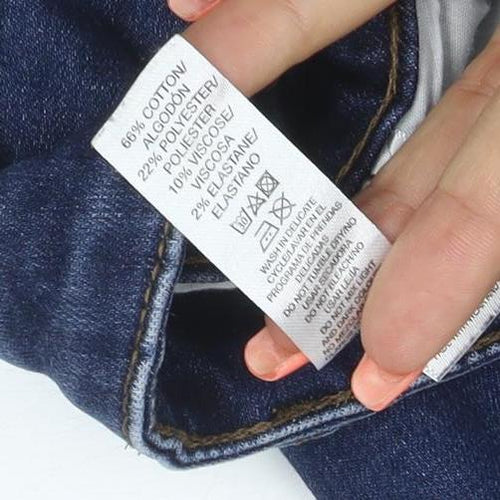 Dunnes Stores Women’s Blue UK 12 Straight Leg Stretch Jeans 30W 30L