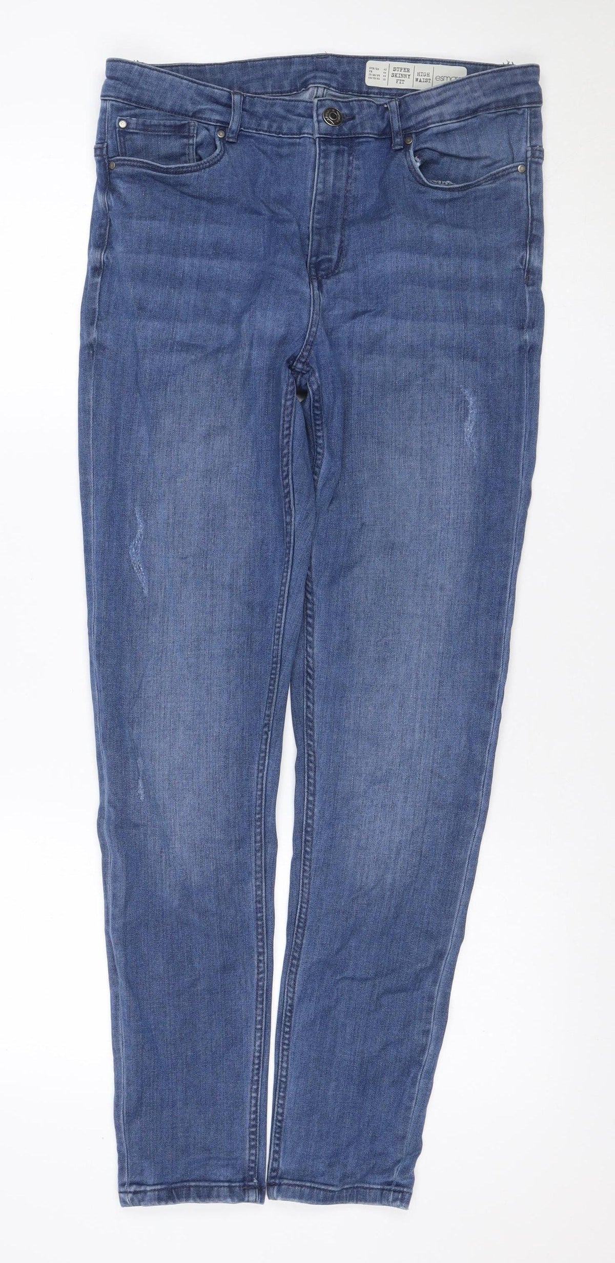 Esmara Women’s Blue UK 16 Super Skinny High Waist Stretch Jeans