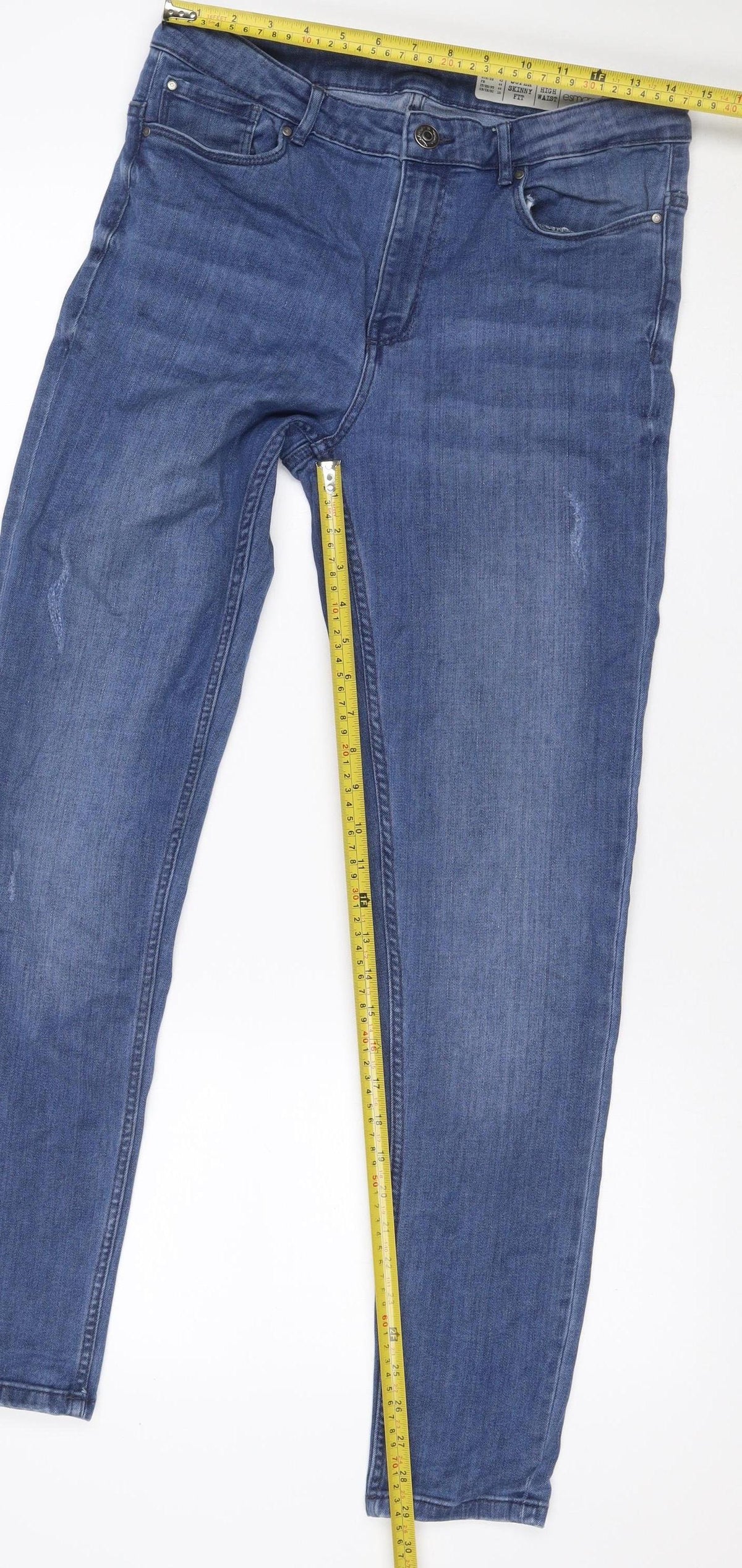 Esmara Women’s Blue UK 16 Super Skinny High Waist Stretch Jeans