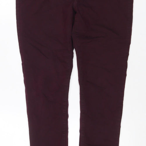 DP Denim Women’s Purple Size 12 Short Stretch Straight Jeans