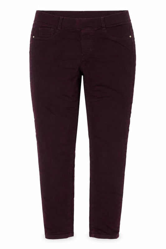 DP Denim Women’s Purple Size 12 Short Stretch Straight Jeans