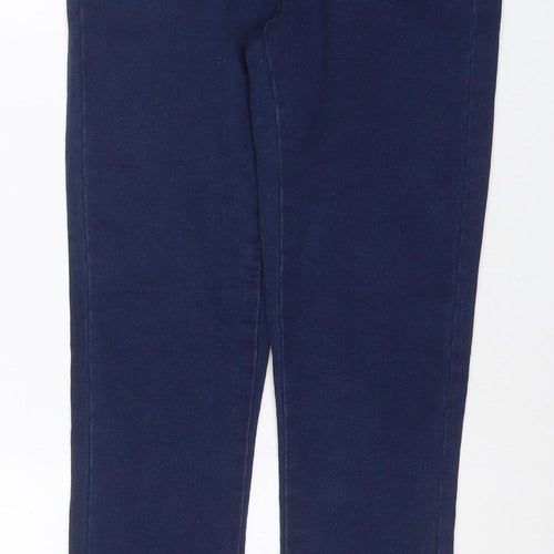 Denim Co Women's Blue UK 10 Skinny Mid Rise Stretch Jeans
