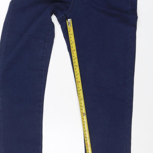Denim Co Women's Blue UK 10 Skinny Mid Rise Stretch Jeans