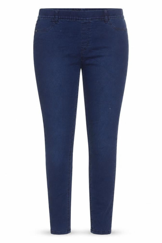 F&F Women's Blue UK 14 Skinny Stretch Denim Jeans Mid Rise