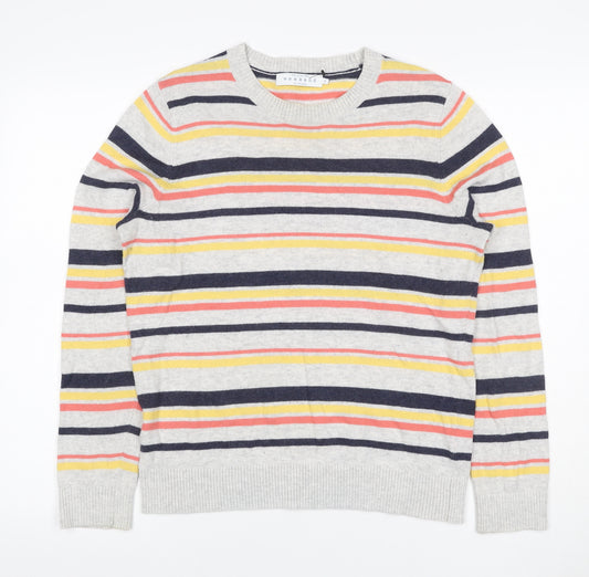 Weekend by John Lewis Women’s Multicoloured Stripe Jumper UK 12 Knit