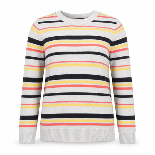 Weekend by John Lewis Women’s Multicoloured Stripe Jumper UK 12 Knit