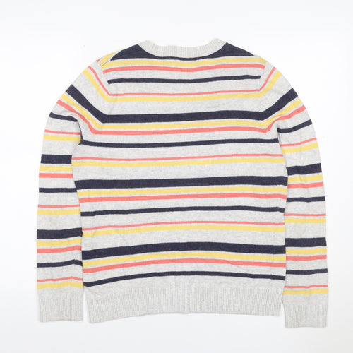 Weekend by John Lewis Women’s Multicoloured Stripe Jumper UK 12 Knit