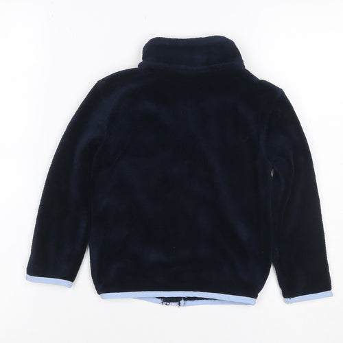 Peppa Pig Boys Navy Fleece Zip Jacket 2-4 Years George & Peppa