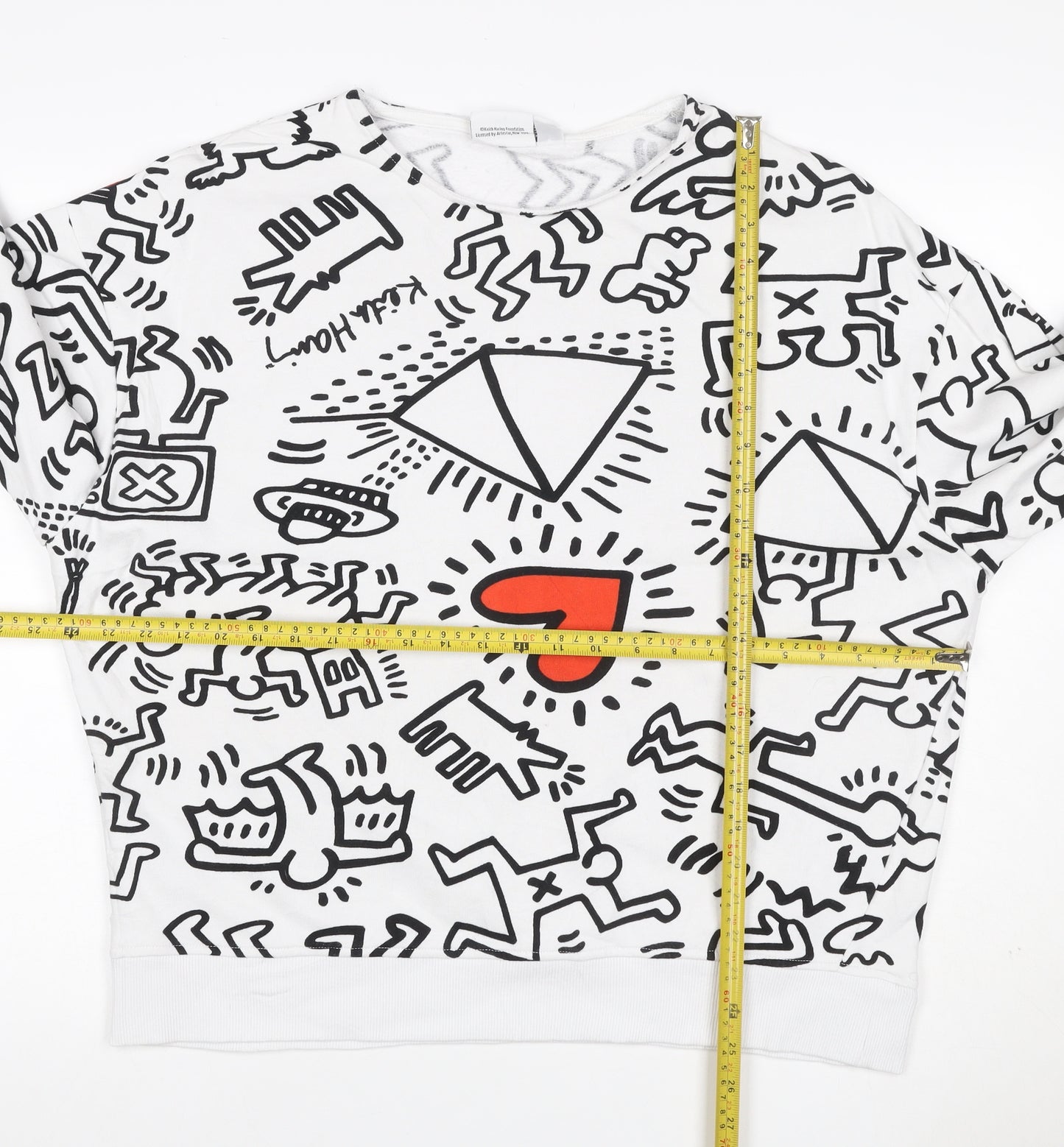 Keith Haring Women’s Multicoloured Graphic Print Sweatshirt M UK 12/14
