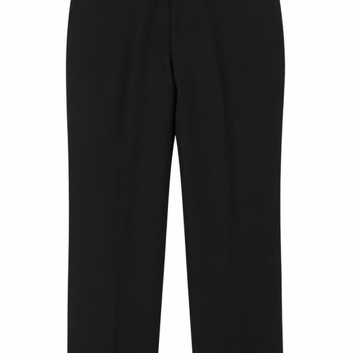 Marks & Spencer Men Black 32x31 Crease Resistant Dress Trousers