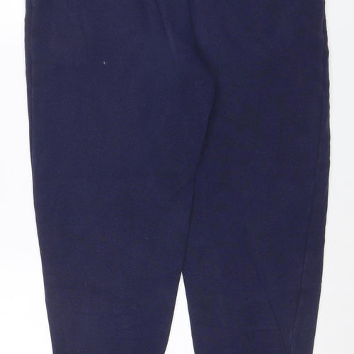 Fila Men’s Blue Fleece Jogger Trousers Size S Drawstring