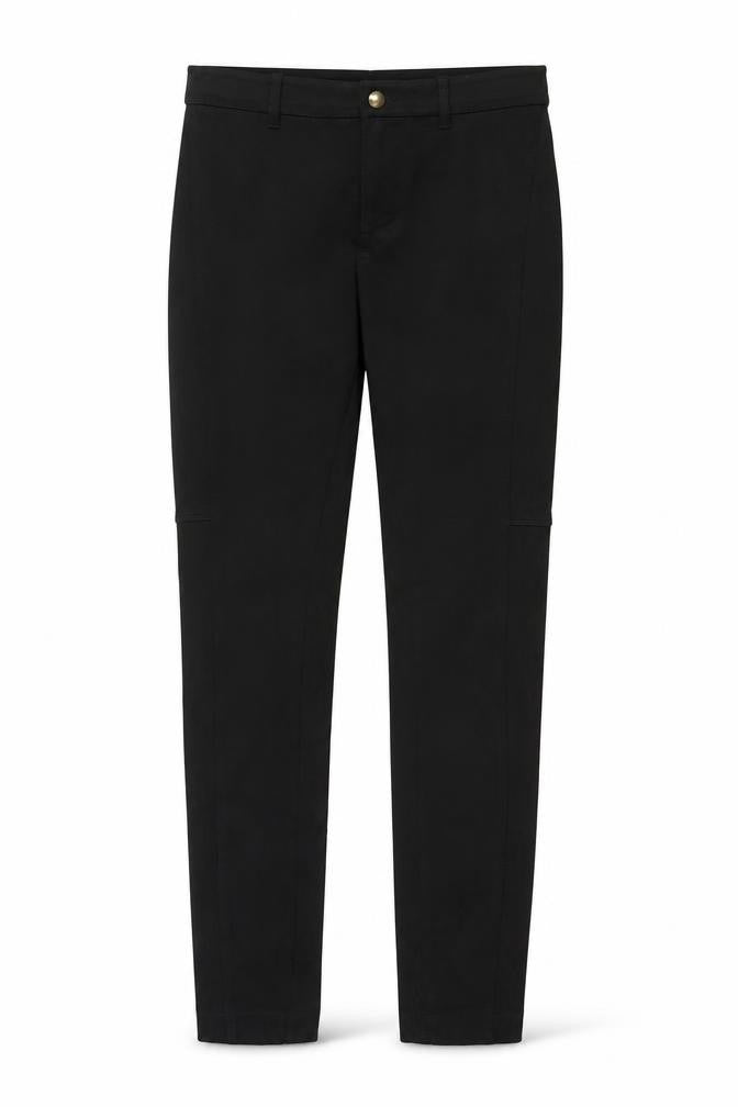 Polo Ralph Lauren Women Black Size 4 Tapered Slim Dress Trousers