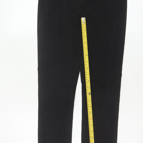 Polo Ralph Lauren Women Black Size 4 Tapered Slim Dress Trousers
