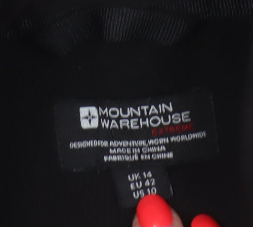 Mountain Warehouse Women’s Black UK 14 Softshell Full Zip Jacket