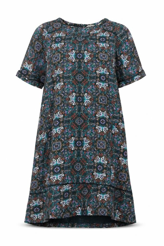 Fat Face Women Multicoloured UK 6 Knee Length Floral A-Line Dress