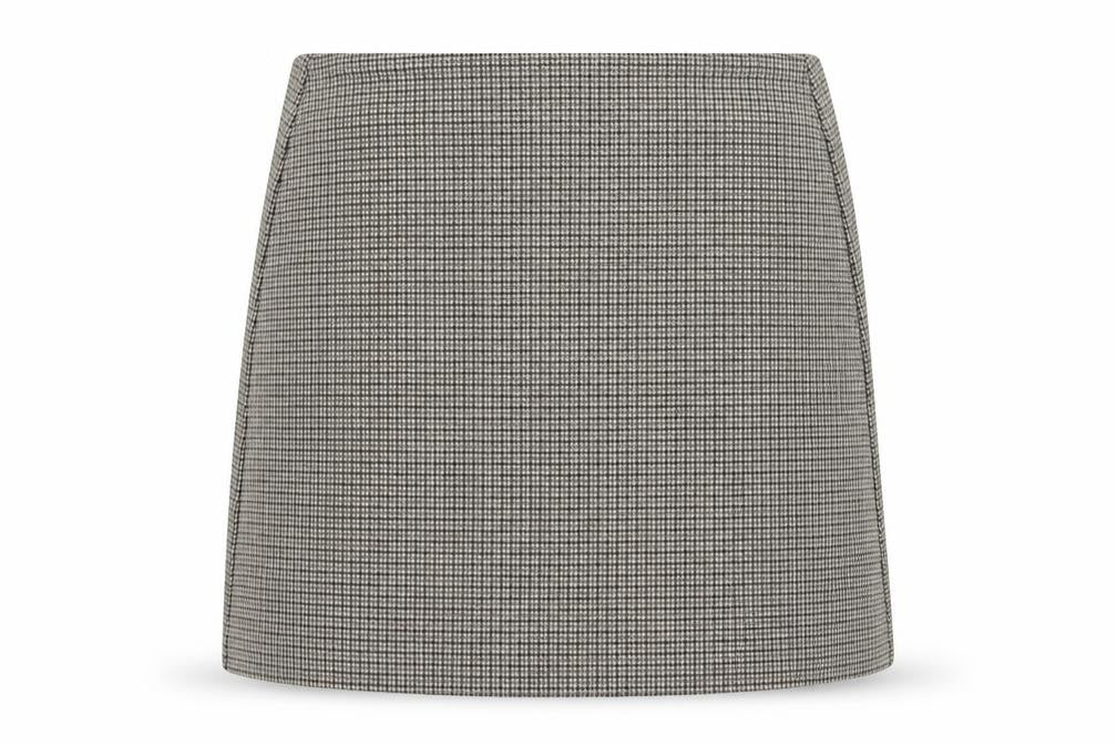 M&S Collection Women Black White Check Pencil Skirt UK 16 Lined