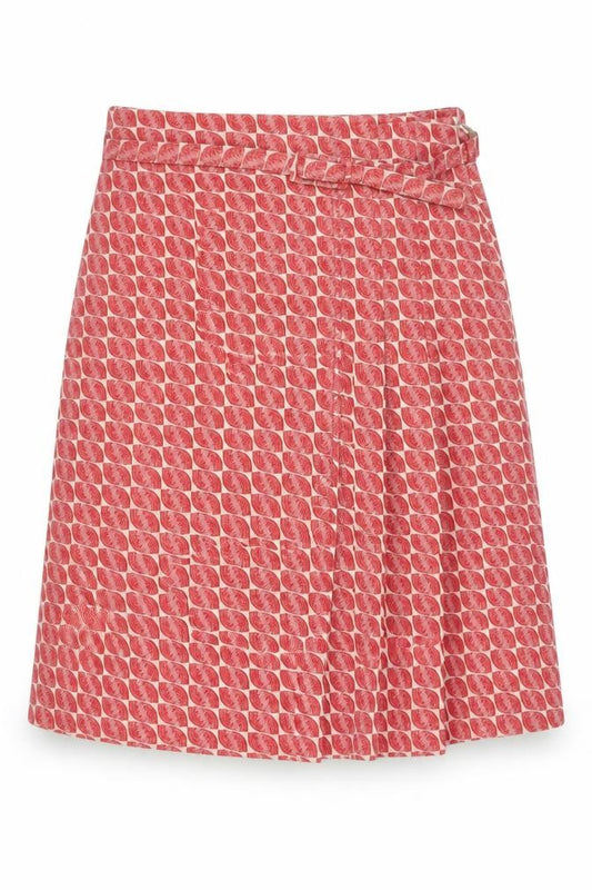 Coast Women’s Pink Size 8 Floral Wrap Knee Length Skirt