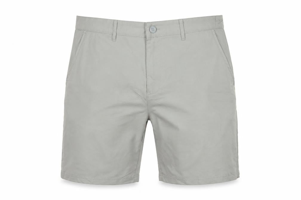 Slazenger Men’s Grey L 36in Chino Shorts Lightweight New