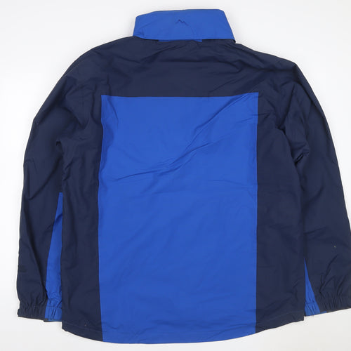 Peter Storm Men’s Blue XL Waterproof Outdoor Jacket Full Zip