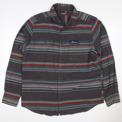 Craghoppers Men's Multicoloured L Striped Long Sleeve Button-Up Shirt
