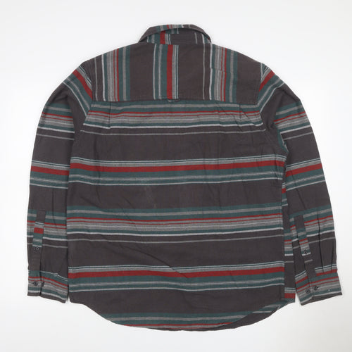 Craghoppers Men's Multicoloured L Striped Long Sleeve Button-Up Shirt