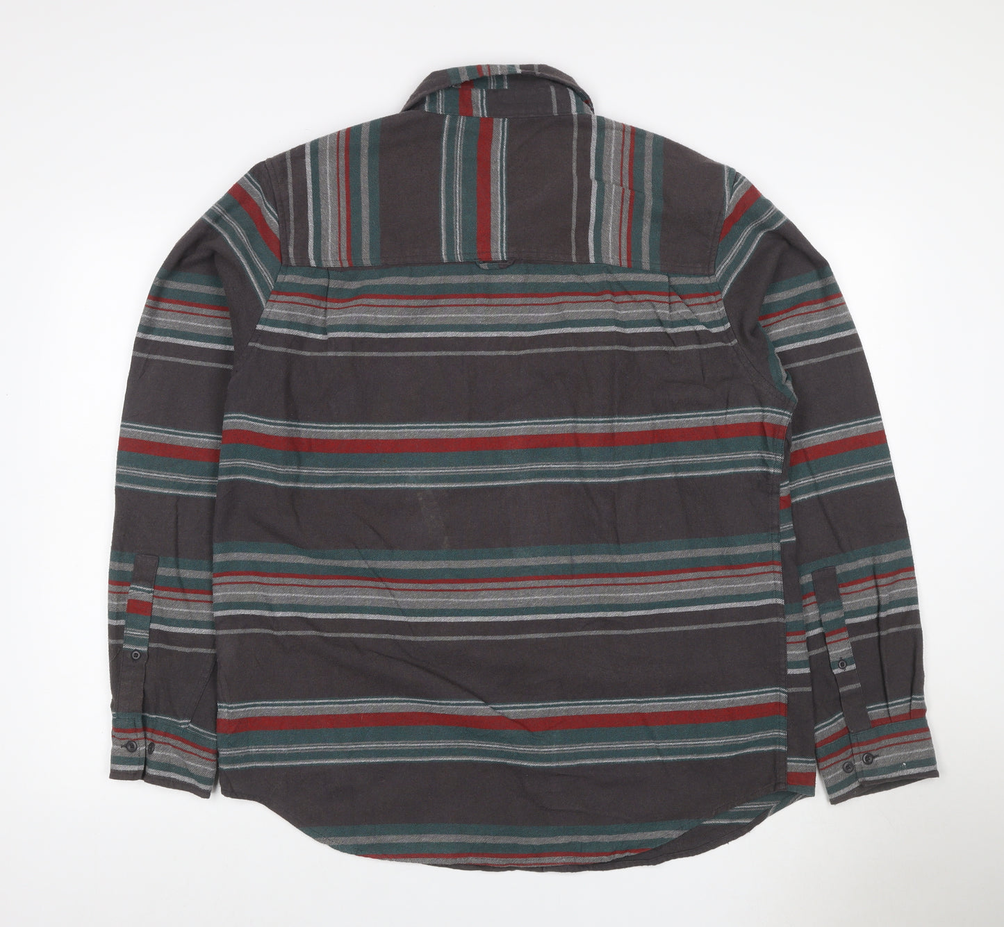 Craghoppers Men's Multicoloured L Striped Long Sleeve Button-Up Shirt