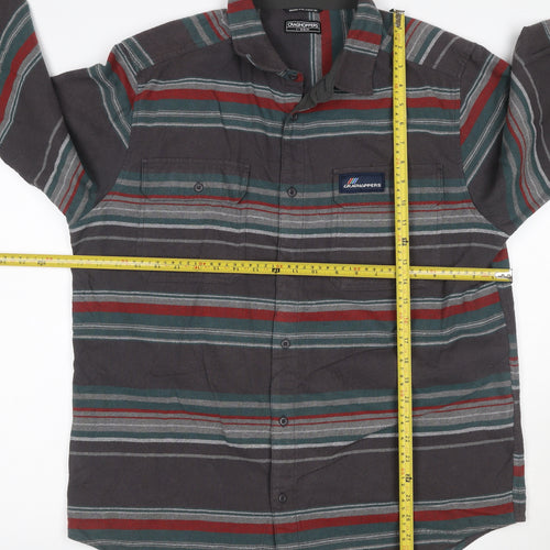 Craghoppers Men's Multicoloured L Striped Long Sleeve Button-Up Shirt