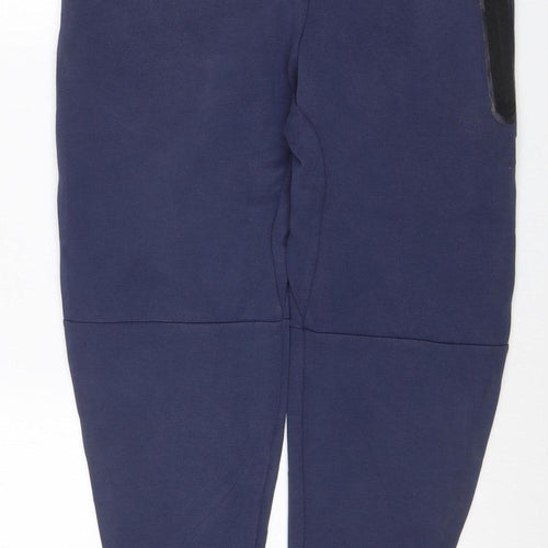 Nike Men’s Blue Size S French Terry Tapered Jogger Track Pants
