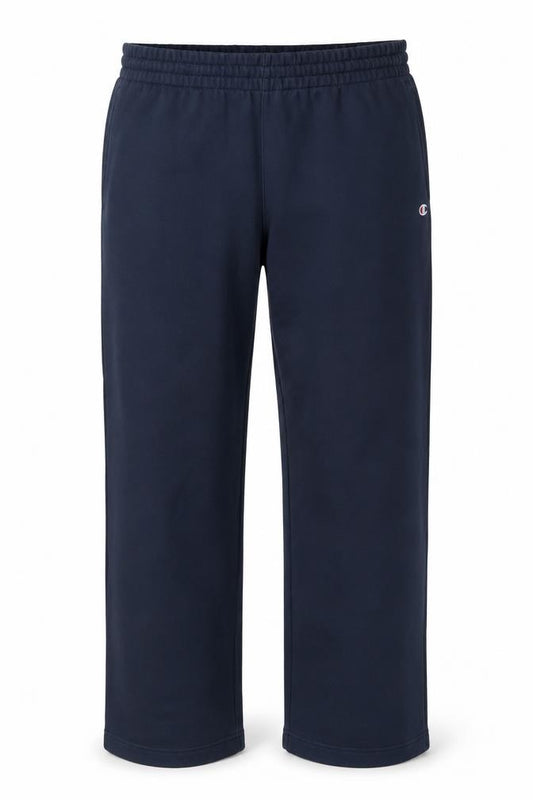 Champion Men's Blue L Fleece Sweatpants Elastic Waist Pockets