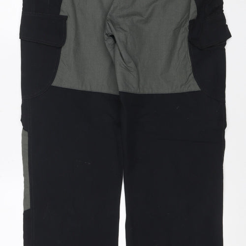 Musto Men’s Black Grey 34R Evolution Waterproof Sailing Trousers