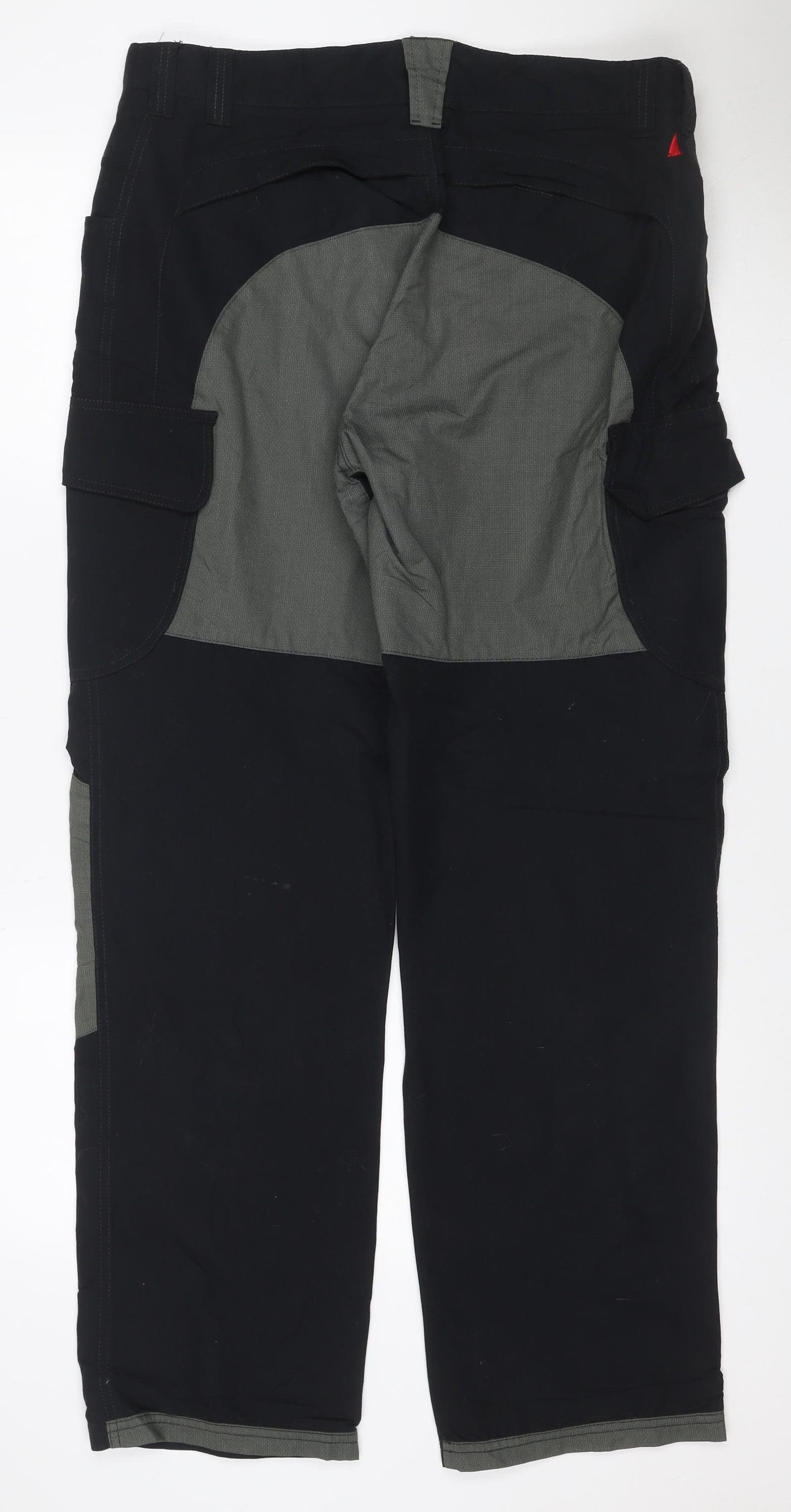 Musto Men’s Black Grey 34R Evolution Waterproof Sailing Trousers