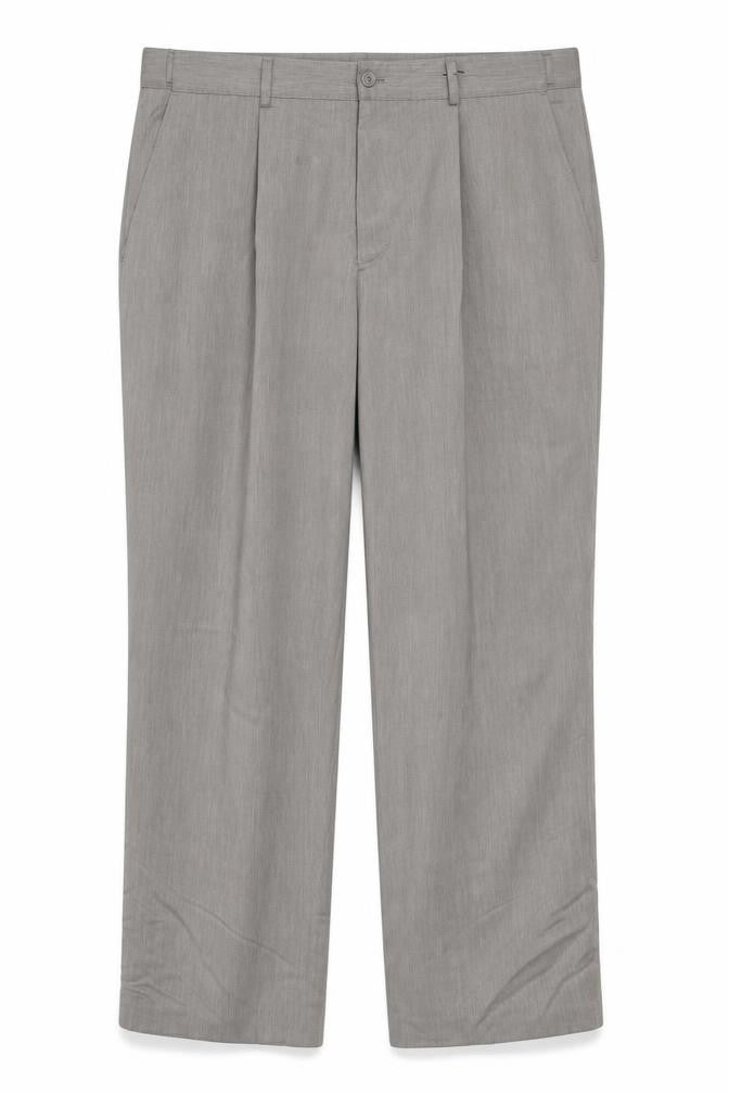 Cotton Traders Women Grey UK 14 Straight Leg Dress Trousers Pockets