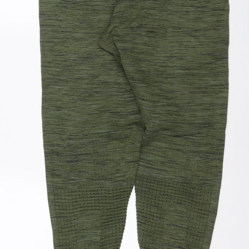 Nike Teens Green S Jogger Trousers Stretch Drawstring Athletic