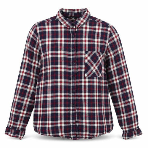 New Look Women's Multicoloured UK 10 Basic Plaid Cotton Shirt