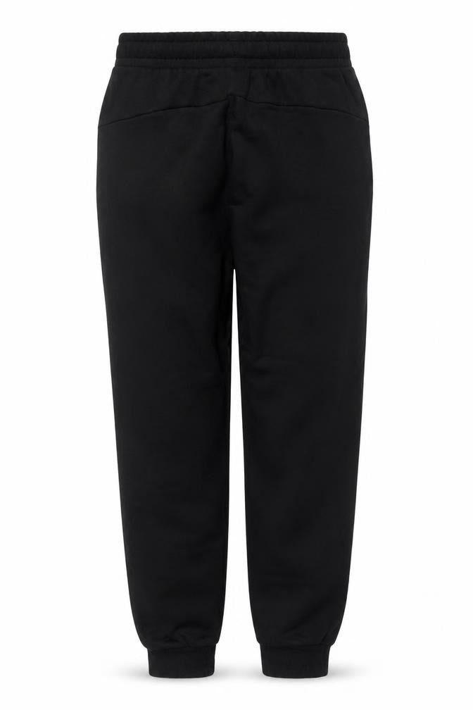 Puma Boys Black 13-14 Years Jogger Track Pants Elastic Waist