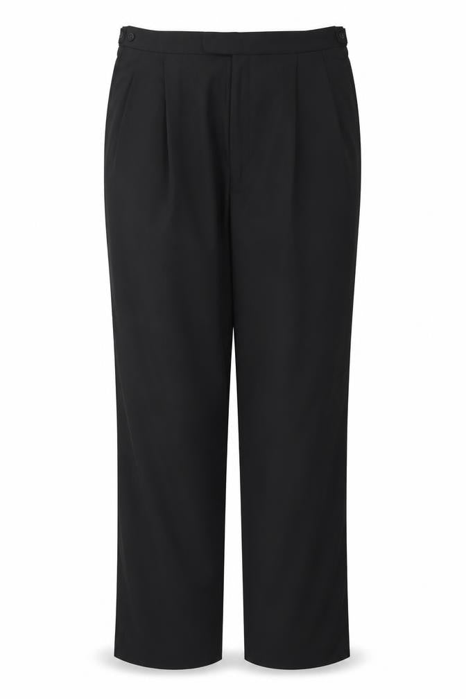 Marks & Spencer Women’s Black Size 20 Tall Wool Blend Dress Trousers