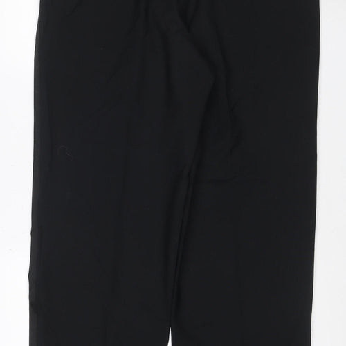 Marks & Spencer Women’s Black Size 20 Tall Wool Blend Dress Trousers