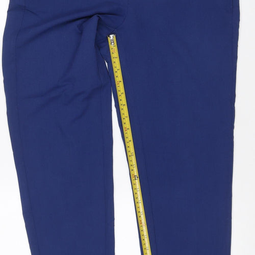 Dorothy Perkins Women’s Blue UK 12 Tailored Straight Leg Trousers