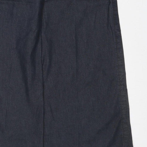 Next Women’s Black Size 18 Wide-Leg Cargo Jeans Button Fly