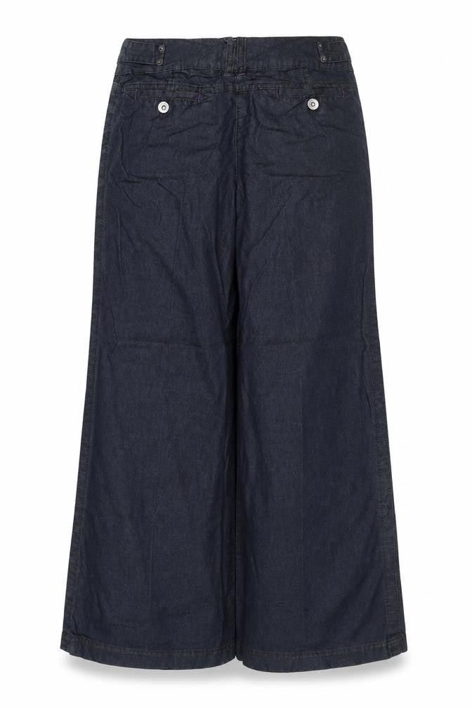 Next Women’s Black Size 18 Wide-Leg Cargo Jeans Button Fly