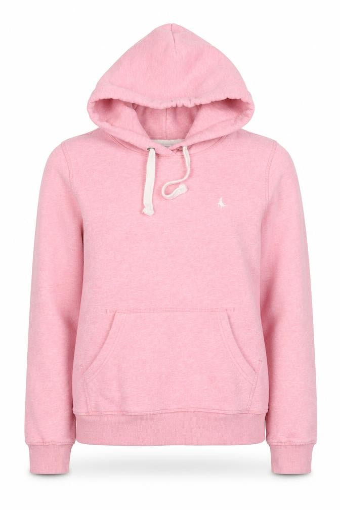 Jack Wills Women’s Pink UK 6 Pullover Logo Hoodie