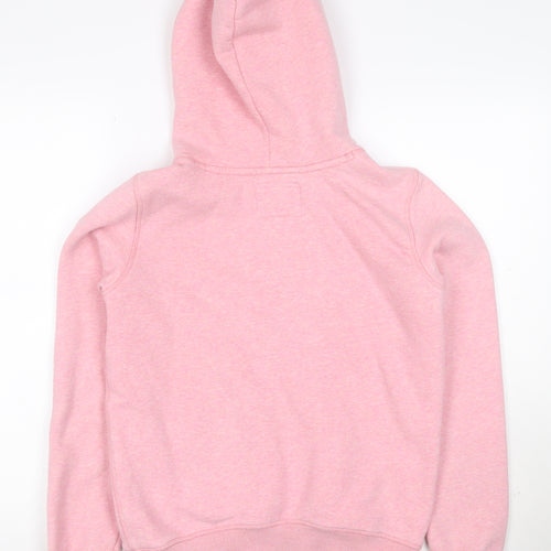 Jack Wills Women’s Pink UK 6 Pullover Logo Hoodie