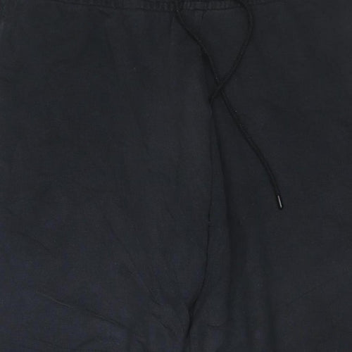 Nike Men’s Black XL Fleece Joggers Drawstring Cuffed Sweatpants